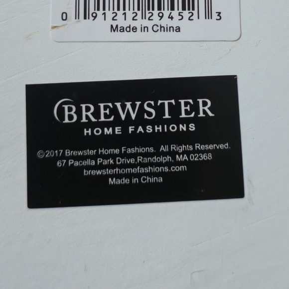 Brewster Home Fashions Rosetta White & Gold 3D Rose Wall Art Set of 3 - Picture 10 of 14